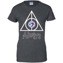 Load image into Gallery viewer, Deathly Hallows For Toronto Blue Jays And Harry Potter Fans T-Shirt For Women