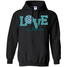 Load image into Gallery viewer, Glitter Love For Seattle Mariners Fans Hoodie Shirt