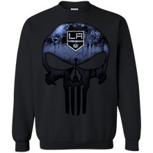Load image into Gallery viewer, Los Angeles Kings Hockey The Punisher Skull Sweatshirt