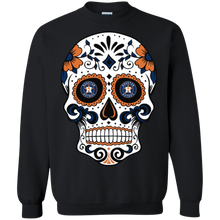 Load image into Gallery viewer, Houston Astros Sugar Skull Sweatshirt