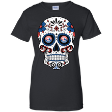 Load image into Gallery viewer, Montreal Expos Sugar Skull T-Shirt For Women