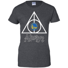 Load image into Gallery viewer, Deathly Hallows For Golden State Warriors And Harry Potter Fans T-Shirt For Women