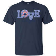 Load image into Gallery viewer, Glitter Love For Washington Wizards Fans T - Shirt For Men