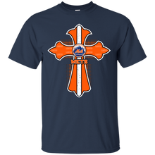 Load image into Gallery viewer, Cross Shirt For Jesus And New York Mets Fans T - Shirt For Men