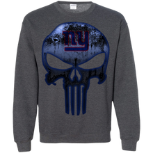 Load image into Gallery viewer, New York Giants Football The Punisher Skull Sweatshirt