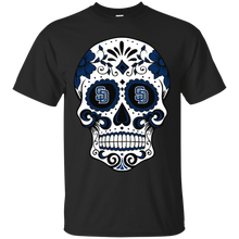 Load image into Gallery viewer, San Diego Padres Sugar Skull T - Shirt For Men