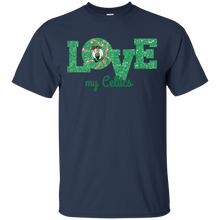 Load image into Gallery viewer, Glitter Love For Boston Celtics Fans T - Shirt For Men