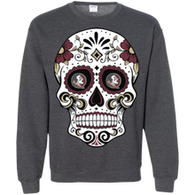 Load image into Gallery viewer, Florida State Seminoles Sugar Skull Sweatshirt