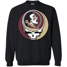 Load image into Gallery viewer, Florida State Seminoles Footballl Grateful Dead Steal Your Face Sweatshirt