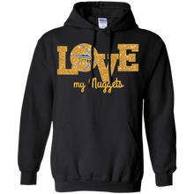 Load image into Gallery viewer, Glitter Love For Denver Nuggets Fans Hoodie Shirt