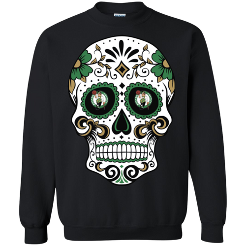 Boston Celtics Sugar Skull Sweatshirt