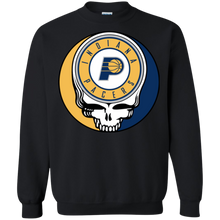 Load image into Gallery viewer, Indiana Pacers Basketball Grateful Dead Steal Your Face Sweatshirt