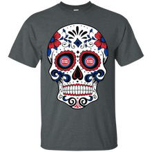 Load image into Gallery viewer, Detroit Pistons Sugar Skull T - Shirt For Men