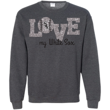 Load image into Gallery viewer, Glitter Love For Chicago White Sox Fans Sweatshirt