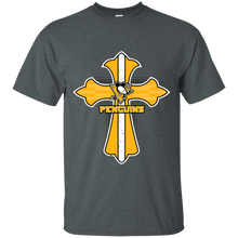 Load image into Gallery viewer, Cross Shirt For Jesus And Pittsburgh Penguins Fans T - Shirt For Men