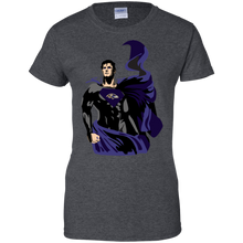 Load image into Gallery viewer, Superman Baltimore Ravens Shirt For Fans T-Shirt For Women