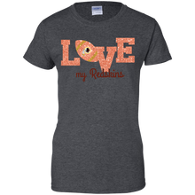 Load image into Gallery viewer, Glitter Love For Washington Redskins Fans T-Shirt For Women