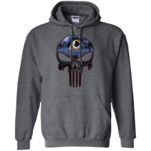 Load image into Gallery viewer, Washington Redskins Football The Punisher Skull Hoodie Shirt