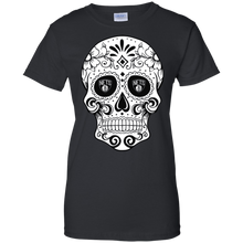 Load image into Gallery viewer, Brooklyn Nets Sugar Skull T-Shirt For Women