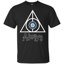 Load image into Gallery viewer, Deathly Hallows For Seattle Mariners And Harry Potter Fans T - Shirt For Men