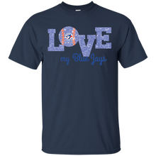 Load image into Gallery viewer, Glitter Love For Toronto Blue Jays Fans T - Shirt For Men