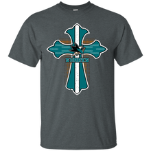 Load image into Gallery viewer, Cross Shirt For Jesus And San Jose Sharks Fans T - Shirt For Men