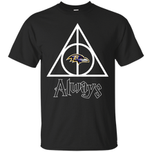 Load image into Gallery viewer, Deathly Hallows For Baltimore Ravens And Harry Potter Fans T - Shirt For Men