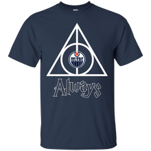 Load image into Gallery viewer, Deathly Hallows For Edmonton Oilers And Harry Potter Fans T - Shirt For Men