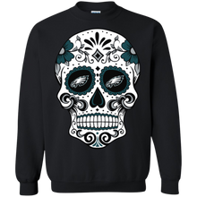 Load image into Gallery viewer, Philadelphia Eagles Sugar Skull Sweatshirt