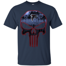 Load image into Gallery viewer, Atlanta Falcons Football The Punisher Skull T - Shirt For Men