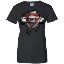 Load image into Gallery viewer, Shirt For Washington Nationals And Superman Fans T-Shirt For Women