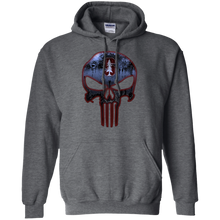 Load image into Gallery viewer, Stanford Cardinal Football The Punisher Skull Hoodie Shirt