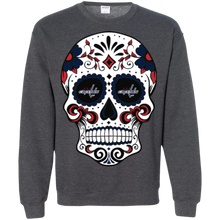 Load image into Gallery viewer, Washington Capitals Sugar Skull Sweatshirt