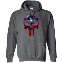 Load image into Gallery viewer, Cleveland Indians Baseball The Punisher Skull Hoodie Shirt
