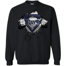 Load image into Gallery viewer, Shirt For Tampa Bay Rays And Superman Fans Sweatshirt