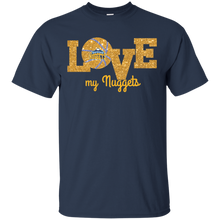 Load image into Gallery viewer, Glitter Love For Denver Nuggets Fans T - Shirt For Men