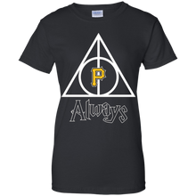Load image into Gallery viewer, Deathly Hallows For Pittsburgh Pirates And Harry Potter Fans T-Shirt For Women