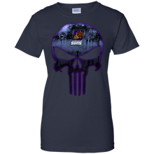 Load image into Gallery viewer, Phoenix Suns Basketball The Punisher Skull T-Shirt For Women