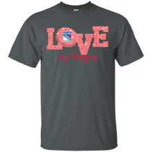 Load image into Gallery viewer, Glitter Love For New York Rangers Fans T - Shirt For Men