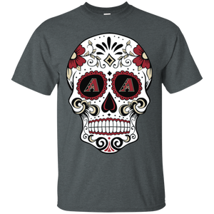 Arizona Diamondbacks Sugar Skull T - Shirt For Men