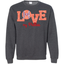 Load image into Gallery viewer, Glitter Love For Philadelphia Phillies Fans Sweatshirt