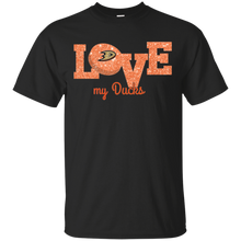 Load image into Gallery viewer, Glitter Love For Anaheim Ducks Fans T - Shirt For Men