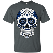 Load image into Gallery viewer, Tampa Bay Lightning Sugar Skull T - Shirt For Men