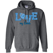 Load image into Gallery viewer, Glitter Love For Detroit Lions Fans Hoodie Shirt