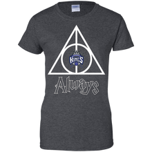 Load image into Gallery viewer, Deathly Hallows For Sacramento Kings And Harry Potter Fans T-Shirt For Women