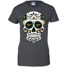Load image into Gallery viewer, Dallas Stars Sugar Skull T-Shirt For Women