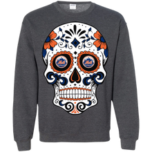 Load image into Gallery viewer, New York Mets Sugar Skull Sweatshirt