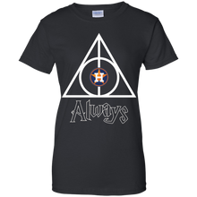 Load image into Gallery viewer, Deathly Hallows For Houston Astros And Harry Potter Fans T-Shirt For Women