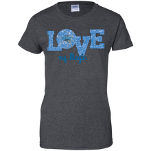 Load image into Gallery viewer, Glitter Love For Orlando Magic Fans T-Shirt For Women