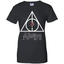 Load image into Gallery viewer, Deathly Hallows For Cincinnati Bengals And Harry Potter Fans T-Shirt For Women